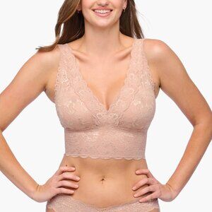 COSABELLA Never Say Never Longline Plunge Curvy Bralette Sette Size Petite XXS